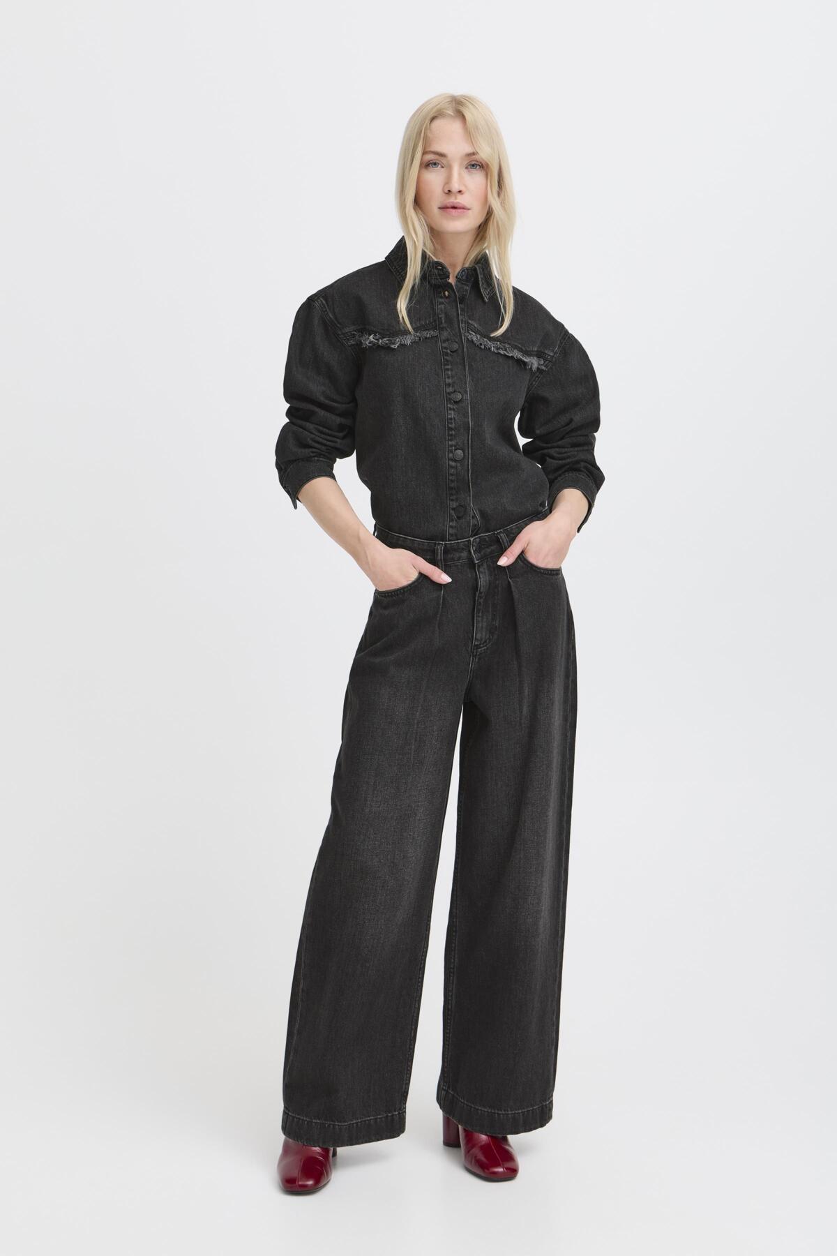 B YOUNG BYKANOA WIDE LEG JEAN